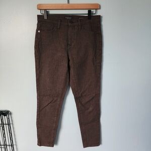 Banana Republic Mid-Rise Skinny Plaid Pants - Size 26